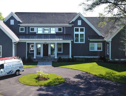 MD Elite Exteriors elite roofing services in new zero-net-energy home in St. Michaels